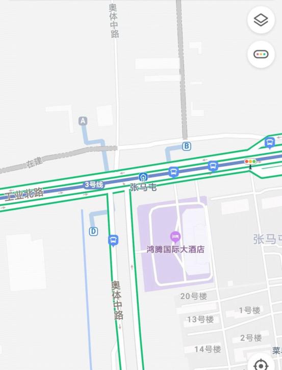 地鐵3號線A與地鐵3號線a，城市動脈線，連接城市脈搏