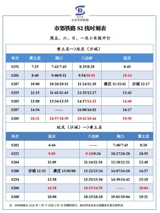 S2最新時(shí)刻表詳解及查詢指南