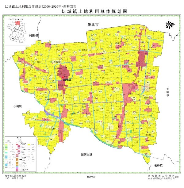 渦陽縣最新地圖概覽