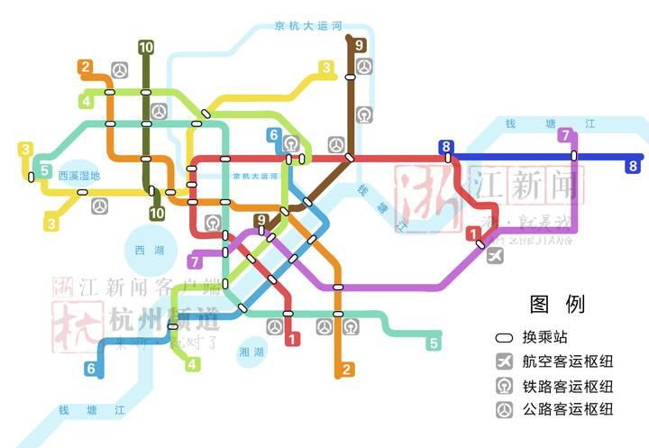 杭州地鐵最新線(xiàn)路圖概覽與詳解