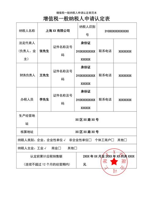 一般納稅人認(rèn)定最新